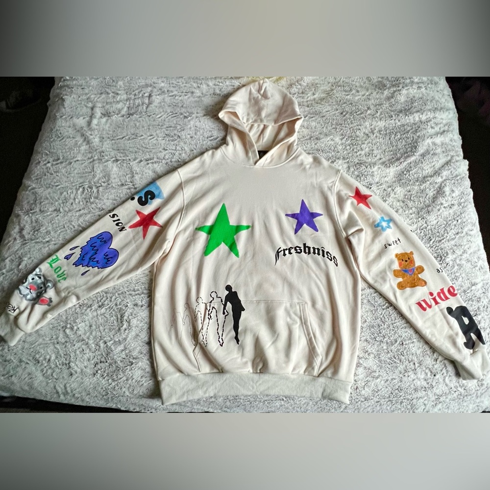 Supermade streetwear hoodie.